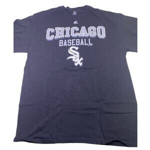 Majestic Chicago White Sox On Field Team Property T-Shirt Black,  XL